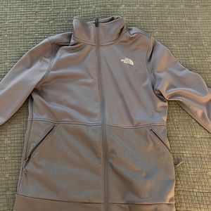 Purple north face full zip